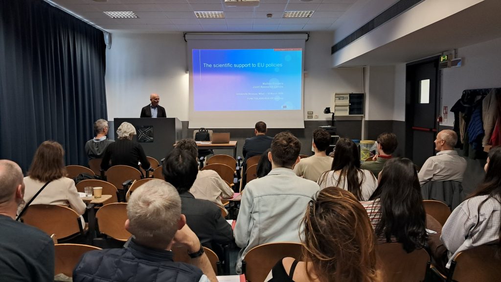 Matteo Fornara in Milan, for FUNCTIGLASS MSCA HORIZON EUROPE